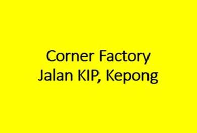 Corner Factory in Kepong Industrial Park, Sri Damansara Kepong