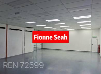 Juru IKS Semi-D Factory | 7,500sf B/U | 100A Power | 1 Ton Floor Load