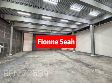 Juru IKS Semi-D Factory | 7,500sf B/U | 100A Power | 1 Ton Floor Load