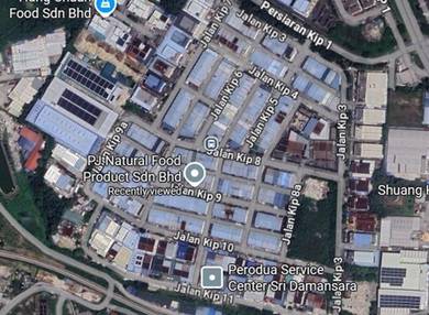 Corner Factory in Kepong Industrial Park (KIP), Sri Damansara Kepong