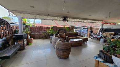 Tabuan Laru Single Storey Terrace Corner House For Sale