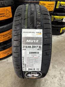 Tayar baru Marshal mu12 korea made 215/45/17 2025