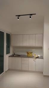 [3 Aircon Unit] Sentul Village Condo (P/Furnished) ☑️Kitchen Cabinet