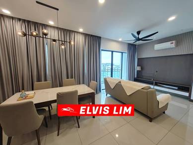 3 Carparks Waterside 1249sqft Gelugor Nice Interior Fully Furnished