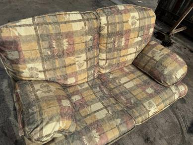 5ft Fabric Deep Highback Sofa 2 Seater