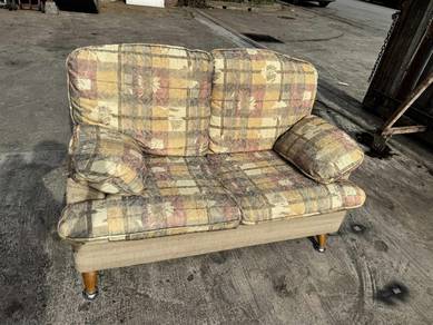 5ft Fabric Deep Highback Sofa 2 Seater