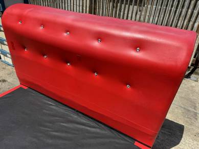 Katil Queen Bed Frame Divan Leather