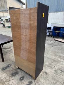 6ft Solid 2 Door Wardrobe Almari Baju Drawer