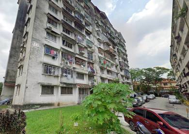 Flat Taman Naga Emas 783sf🔥SgBesi✅Walk2MRT✅F/LOAN✅0%,Low D/P🔥F/Cover