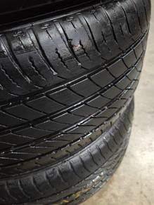2nd tyre 225 45 17 teraflex/luxxan Tahun 2023 70%