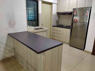 Alam Sanjung 3R2B Low Floor Fully Furnished 2CP Sek 22 Shah Alam
