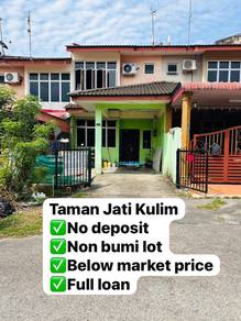 Taman Jati Kulim NON BUMI LOT Teres 2 tingkat