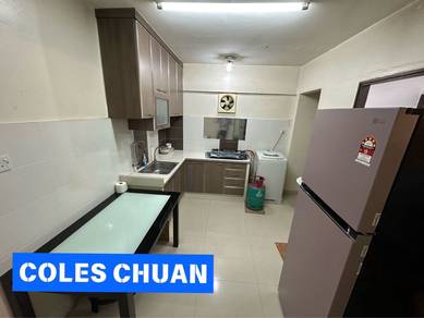 CHEAPEST ! Jelutong Park Apartment 650sf FULLY FURNISHED Jelutong