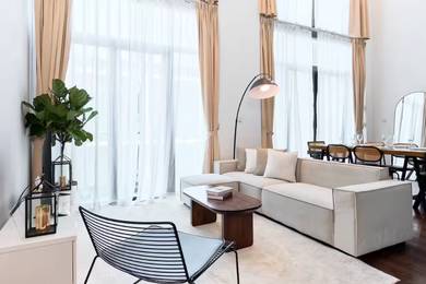 RENT Riverson SOHO Duplex Penthouse 2R2B1C Partly Furnish 1100 sf