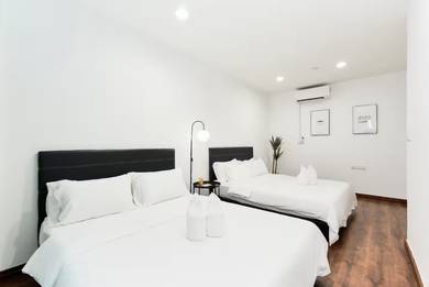 RENT Riverson SOHO Duplex Penthouse 2R2B1C Partly Furnish 1100 sf