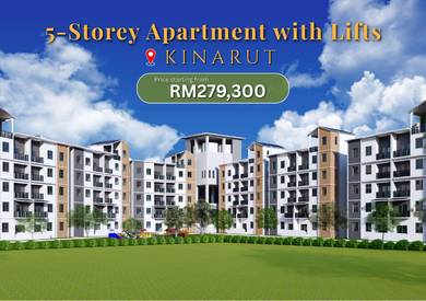 Apartment Baru & Harga Mampu Milik di Kinarut