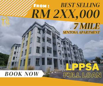 BATU 7 - TAMAN SENTOSA APARTMENT  4-Storey Walk Up Apartment ‼️LIMITED