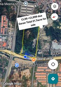 CL999 land 21.7acre in Telipok