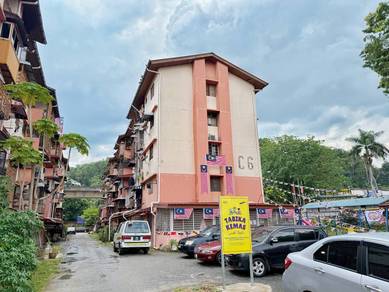 Freehold Blok C6 Tingkat 1 Flat Taman Melati Setapak LRT Gombak