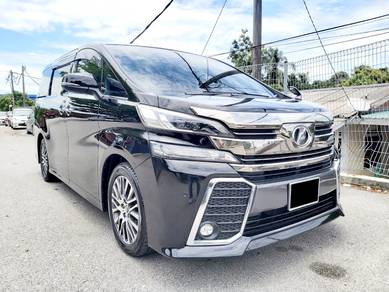 Toyota VELLFIRE 2.5 ZG EDITION PILOTSEAT (A)