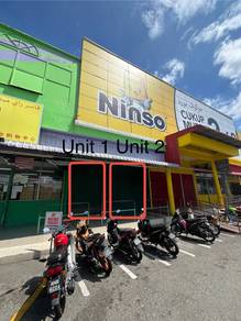 Half Shop Taman Bahagia Temerloh Pahang for rent next to ninso & ks m