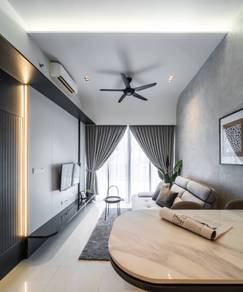 FULLY FURNISHED 3Bilik Condo!!【970sft 3-4Room】Free MOT & Legal Fees !!