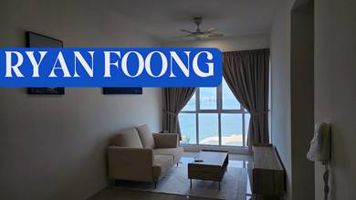 The Zen 850sqft High floor modern unit Gelugor 2cp WiFi include QB