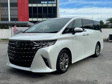 Toyota Alphard 2.5 Z Sunroof Hud Dim Bsm 27km