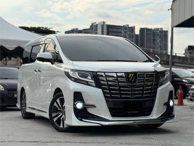 SNROOF, 360CAM 2018 Toyota ALPHARD 2.5 TYPE BLACK