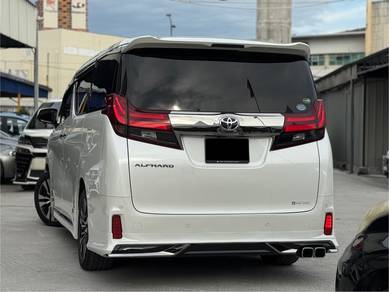 SNROOF, 360CAM 2018 Toyota ALPHARD 2.5 TYPE BLACK