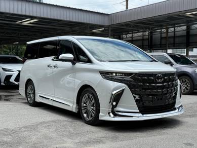 K KM 2024 Toyota ALPHARD 2.5 Z SIDE STEP FULLSPEC