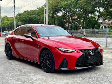 Lexus IS300 2.0 F SPORT MODE BLACK (5A) JAPAN