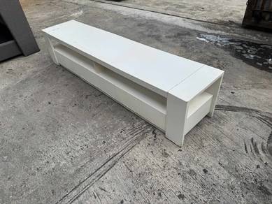 7ft TV Cabinet Drawer Console Rack Bench