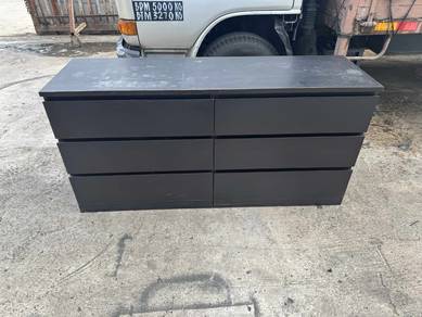 (IKEA) Chest of 6 Drawer Cabinet Laci