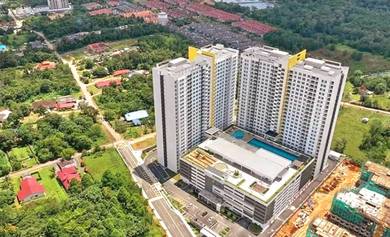 FULL LOAN Twin Danga Residence Taman Laguna Perling