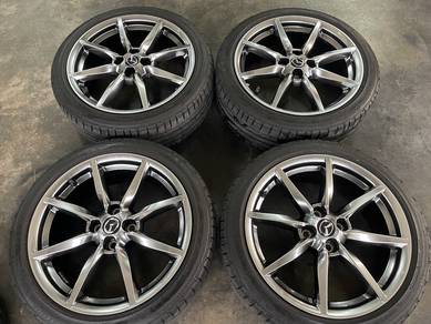 Rim second 17 mazda mx5 Japan siap tayar mazda G3
