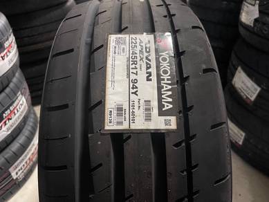 Tayar baru 225 45 17 Yokohama advan apex 2025 new