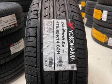 Tayar baru 175 65 14 Yokohama bluearth ES32 myvi