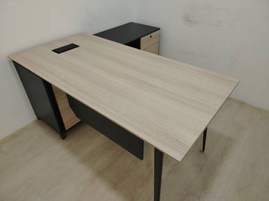 6FT Director Table wt Side Cabinet TD966