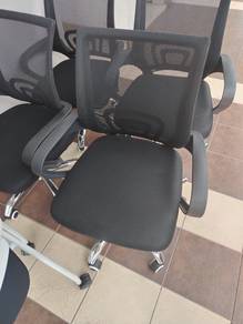 Net Back Mid Black Office Chair TD970