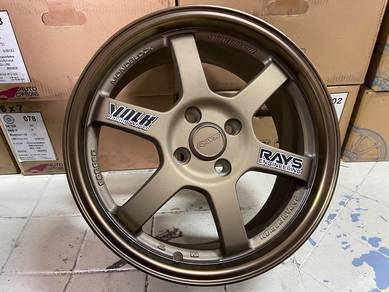 Sport Rim Baru 16 Te37 Jazz City Vios wira saga g3