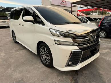 Toyota VELLFIRE 2.5 ZG(A)FULL LOAN PILOT SEAT