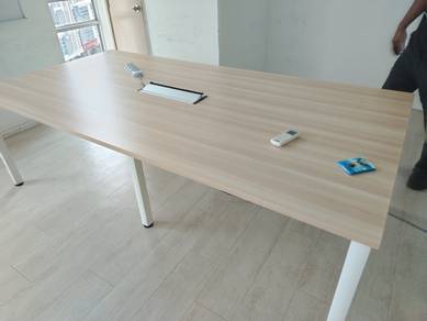 Maple Steel Leg 8FT Meeting Table TD972