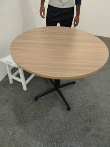3FT Round Steel Leg Discussion Table TD975