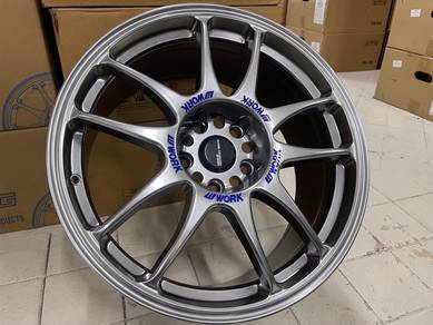 Sport rim baru 18 Work emotion CR kiwami golf fc