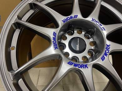 Sport rim baru 18 Work emotion CR kiwami golf fc