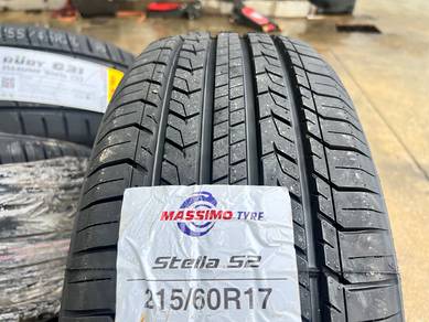 Tayar Baru 215 60 17 Massimo Stella S2 2025