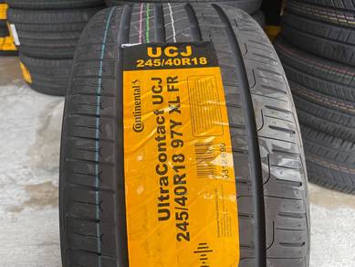 Tayar baru 245 40 18 Continental ucj new tyre offe