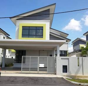 Freehold Double Storey 1 Krubong Samarinda Extended Side Balcony
