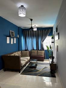 [Facing Pool] Fully Furnish Suria Rafflesia Apartment Setia Alam